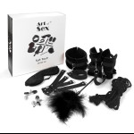 Набор БДСМ Art of Sex - Soft Touch BDSM Set, 9 предметов, Черный