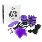 Набор БДСМ Art of Sex - Soft Touch BDSM Set, 9 предметов, Фиолетовый