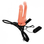 Двойной страпон BAILE JESSICA Double Strap-on Vibrating