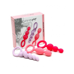 Набор анальных игрушек Satisfyer Plugs colored (set of 3) - Booty Call