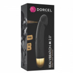 Вибратор Dorcel Real Vibration M, Gold 2.0