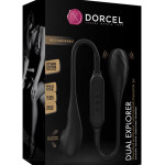 Вибратор на гибкой сцепке Dorcel DUAL EXPLORER