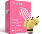 Компактна новинка – вакуумний вібратор CuteVibe Beebe Yellow 