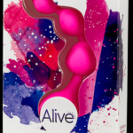 Анальные шарики Alive Triball pink