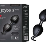 Вагинальные шарики Joyballs secret, black / black