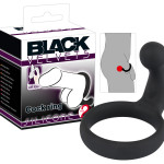 Эрекционное кольцо со стимулятором Black Velvets Cock RIng