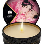 Массажная свеча Shunga MINI MASSAGE CANDLE - Rose Petals 30 мл