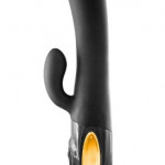 Силиконовый вибратор RABBIT MY VISCOUNTESS BLACK EMPIRE VIBRATOR