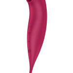 Смарт-вибратор для клитора с вакуумной стимуляцией Satisfyer Twirling Pro+ dark red