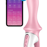 Анальный смарт-вибратор Satisfyer Air Pump Booty 5+, надувается