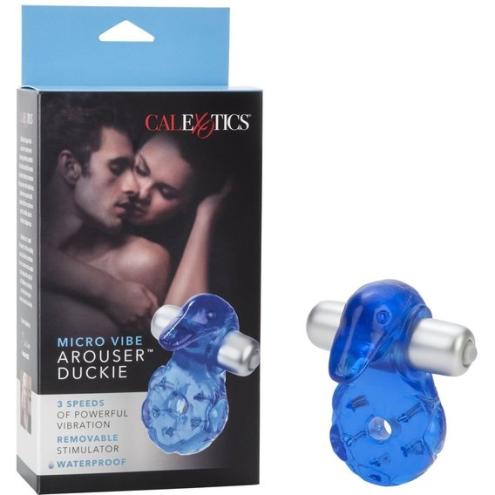 Эрекционное кольцо с вибрацией CalExotics Micro Vibe Arouser Duckie