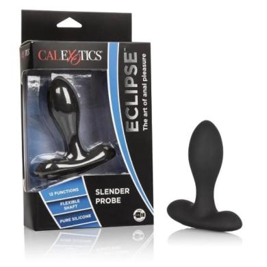 Анальний корок з вібрацією CalExotics Eclipse Slender Probe