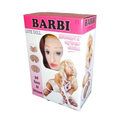 Секс кукла с вибрацией Lalka BARBI 3D