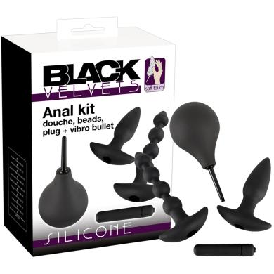 Набор анальных игрушек Black Velvet Anal Kit