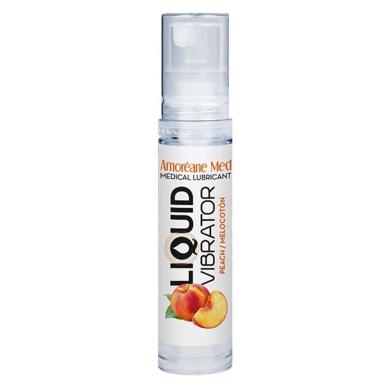 Жидкий вибратор Amoreane Med Liquid Vibrator Peach (10 мл)