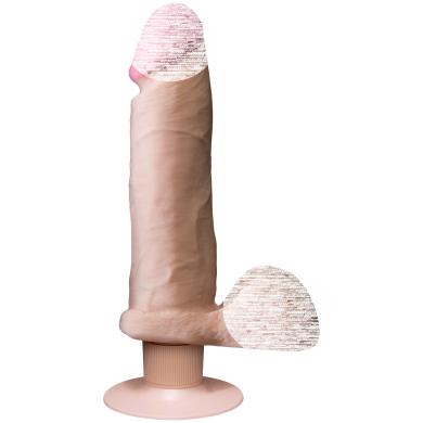 Фалоімітатор Doc Johnson Realistic Cock 8 inch ULTRASKYN Vibrating