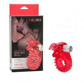 Эрекционное кольцо с вибрацией Couples Raging Bull - 1
