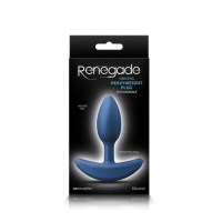 Утяжеленная анальная пробка с вибрацией NSNovelties Renegabe Heavyweight Plug