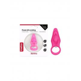 Эрекционное кольцо с вибрацией Power Clit Cockring - 1