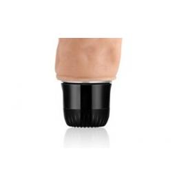 Реалістичний вібратор - 6,5  Real Feel Vibrator 6 Flesh - 4