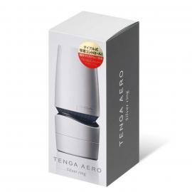 Мастурбатор Tenga - Aero Masturbator Silver, інноваційна технологія всмоктування - 6