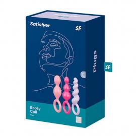 Набор анальных пробок Satisfyer Plugs black - 1