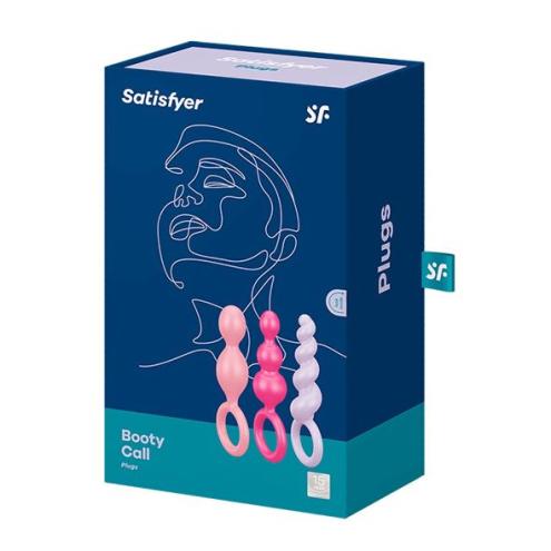 Набор анальных пробок Satisfyer Plugs black