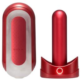 Мастурбатор з нагрівачем Tenga Flip Zero Red + Flip Warming Set