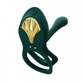 Смартэрекционное кольцо Zalo BAYEK Turquoise Green - 1