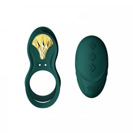 Смартэрекционное кольцо Zalo BAYEK Turquoise Green - 5