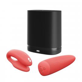 Смарт-вибратор для пар We-Vibe Chorus Crave Coral - 5