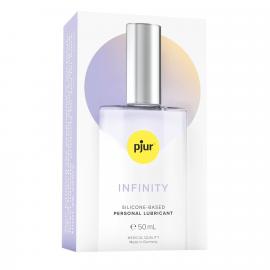 Премиальная смазка на силиконовой основе pjur INFINITY silicone-based (50мл) 2в1 для секса и массажа - 2