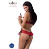 Комплект белья CHERRY SET OpenBra red L/XL - Passion Exclusive