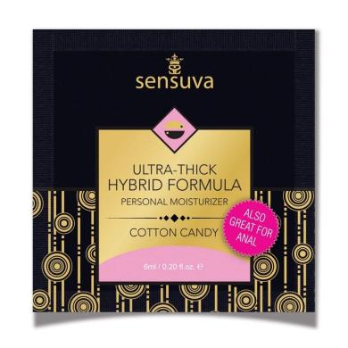 Пробник Sensuva - Ultra-Thick Hybrid Formula Cotton Candy (6 мл)