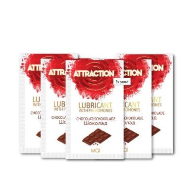 Пробник лубриканта с феромонами MAI ATTRACTION LUBS CHOCOLATE (10 мл)