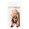 Бодистокинг с сюрреалистичным дизайном Penthouse - Wild virus black XL