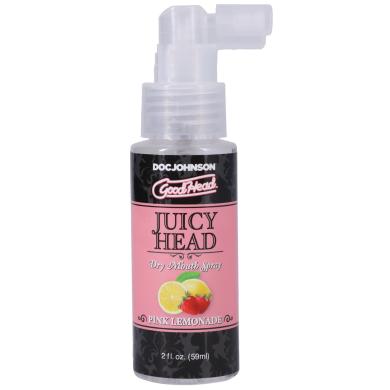 Зволожуючий оральний спрей Doc Johnson GoodHead – Juicy Head Dry Mouth Spray – Pink Lemonade 59мл