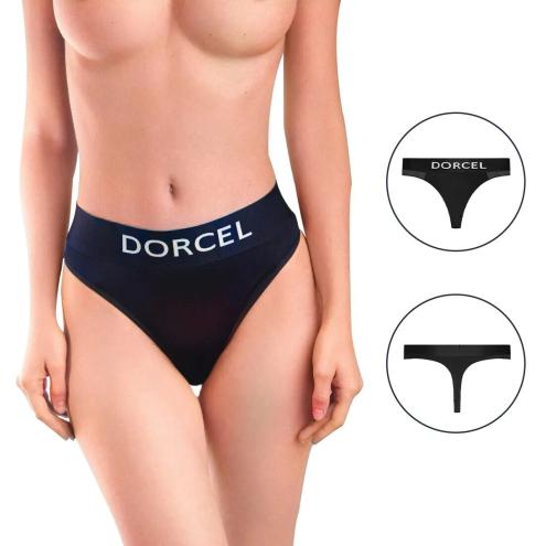 Трусики с карманом для вибратора Dorcel PANTY LOVER M