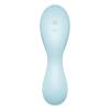 Вакуумный смарт-стимулятор с вибрацией Satisfyer Curvy Trinity 5 (Blue), управление со смартфона