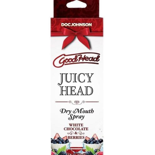 Увлажняющий оральный спрей Doc Johnson GoodHead - Juicy Head - White Chocolate and Berries 59мл