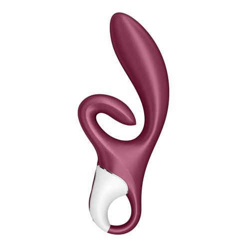 Вибратор-кролик Satisfyer Touch Me Red, двойной отросток, 3 мощных мотора