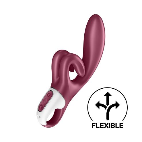 Вибратор-кролик Satisfyer Touch Me Red, двойной отросток, 3 мощных мотора