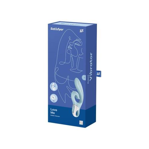 Вибратор-кролик Satisfyer Love Me Blue