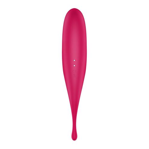 Вибратор для клитора с вакуумной стимуляцией Satisfyer Twirling Pro Red