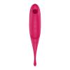 Вибратор для клитора с вакуумной стимуляцией Satisfyer Twirling Pro Red