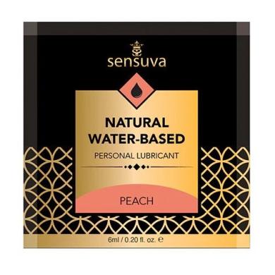 Пробник Sensuva - Natural Water-Based Peach (6 мл)