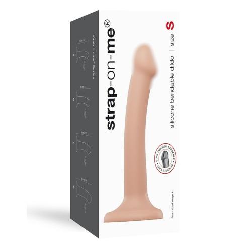 Насадка для страпона Strap-On-Me Dual Density Dildo Flesh S