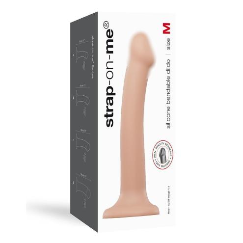 Насадка для страпона Strap-On-Me Dual Density Dildo Flesh M