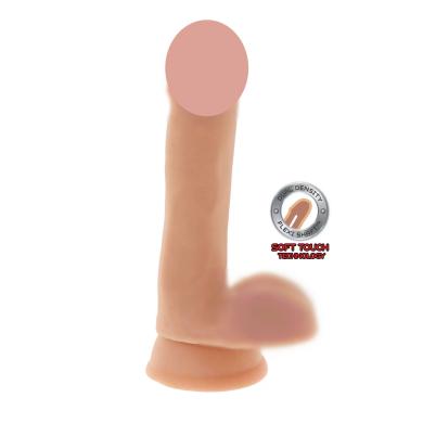 ToyJoy Get Real Dual Density Dildo 6 in. Balls - реалістичний фалоімітатор