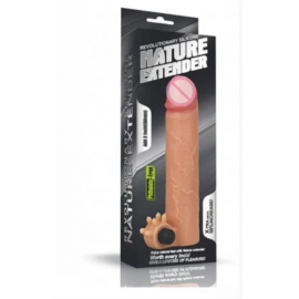 Насадка на член - Vibrating Nature Extender Add 2  - 3